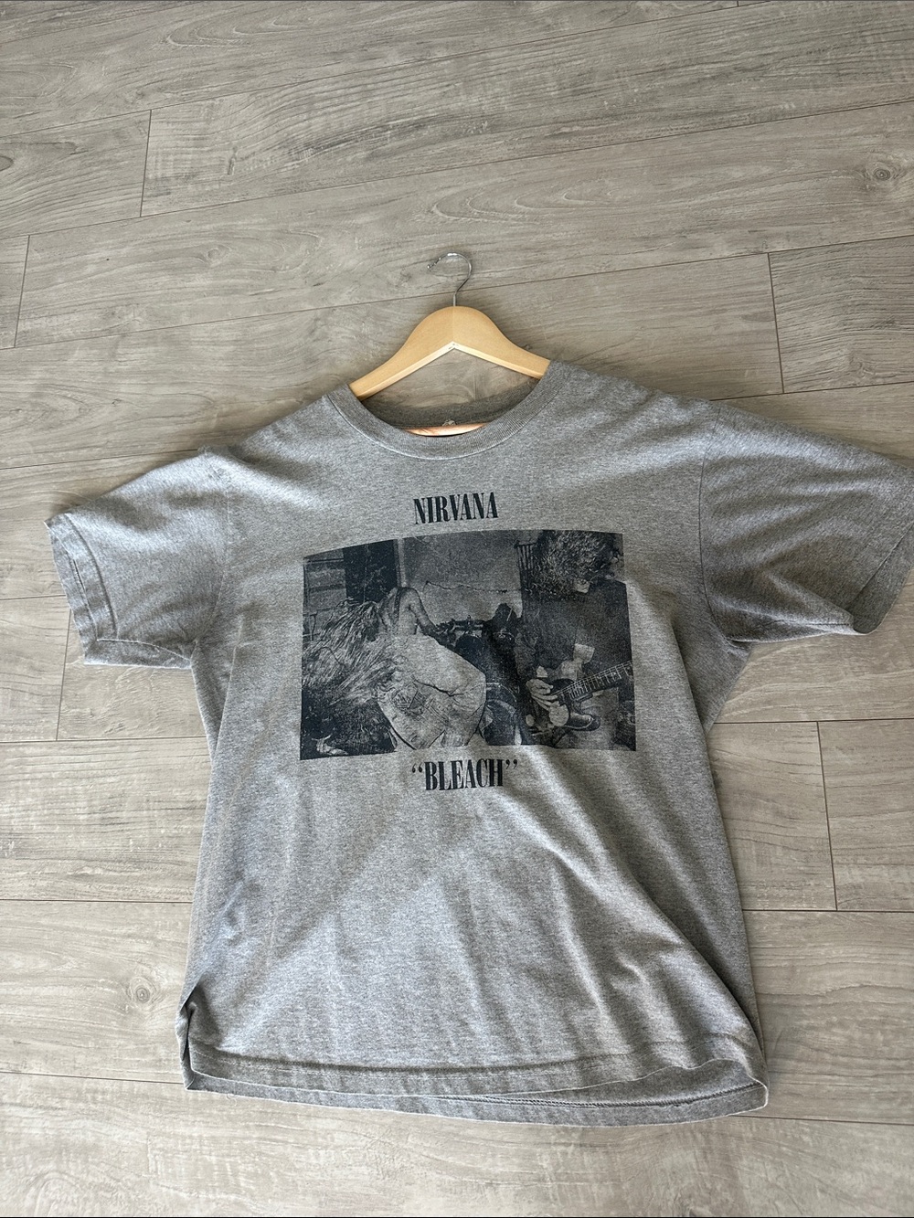 Nirvana bleach vintage shirt